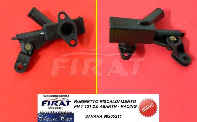 RUBINETTO RISCALDAMENTO FIAT 131 ABARTH - RACING (98205211)